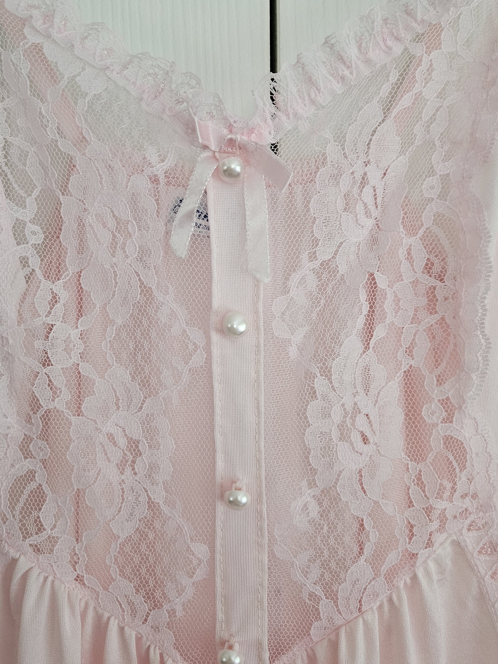 Vintage Bernette Pink Nightgown - Intimates - Picture 3 of 14